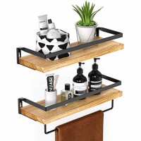 Wall Shelf Hanging Storage Furniture Metal Antique Industrial Vintage Rustic Solid Wood Mounted Wall Floating Shelves For Wall